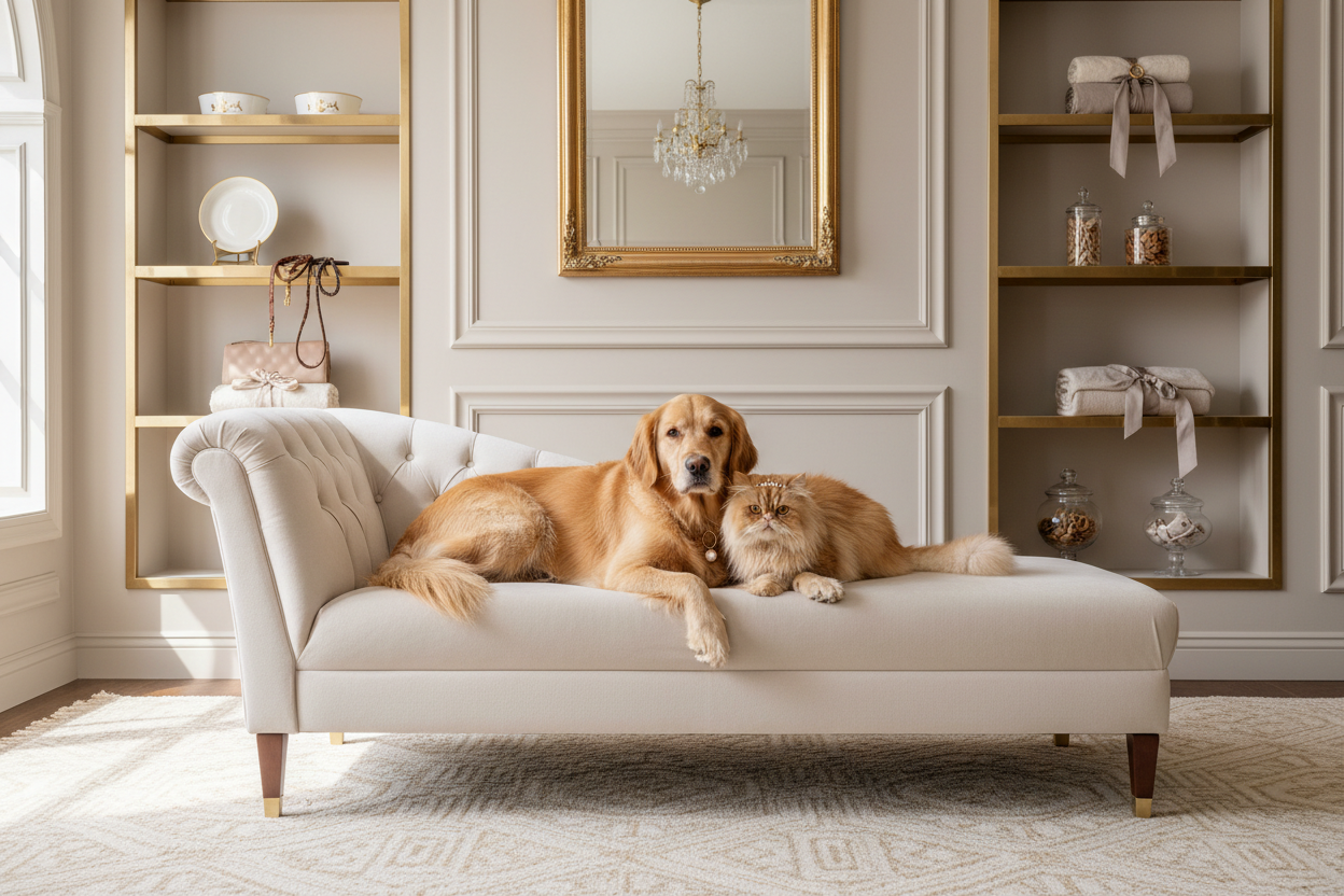 Elegant Dog and Cat Banner