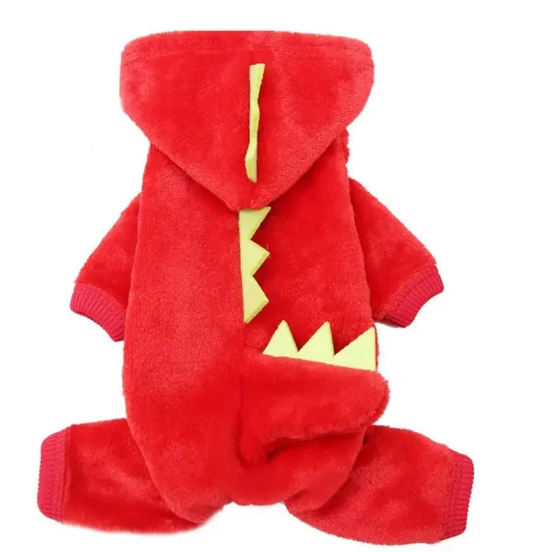 Dino Cozy Pet Jumpsuit