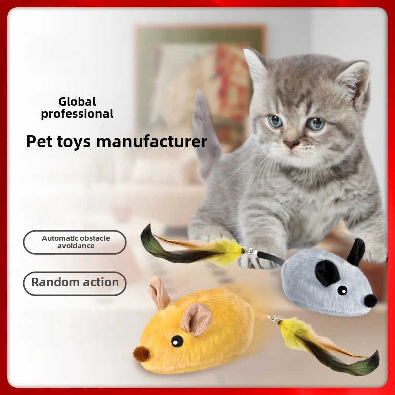 Turbo Chase Plush Cat Toy