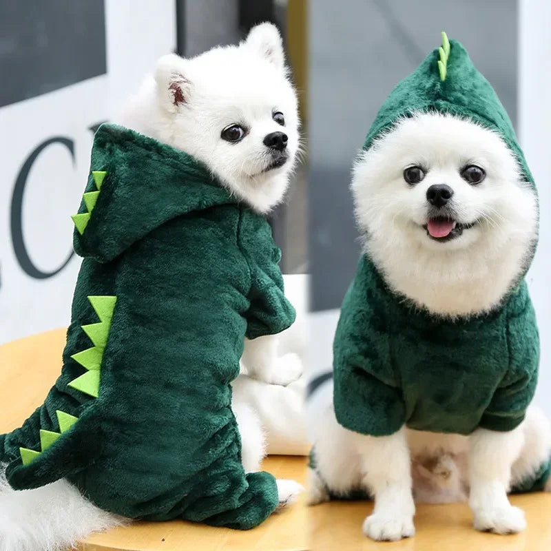 Dino Cozy Pet Jumpsuit